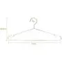 Jetdio 17.7& Stainless Steel Strong Metal Wire Hangers Clothes Hangers, Coat Hanger, Standard Suit Hangers, Ideal for Everyday Use, 30 Pack Jetdio 17.7& Stainless Steel Strong Metal Wire Hangers Clothes Hangers, Coat Hanger, Standard Suit Hangers, Ideal for Everyday Use, 30 Pack