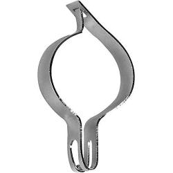 The Great American Hanger Company Anti-Theft Metal B-Ring with Chrome Finish, (Box of 100) Removable 1.5 Inch Security Rings to Hold Nail Hook Hangers for Existing installations and Fixed Bars