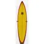 Vertical Carved &quotALOHA" Wall Display Storage Racks Hangers 3pc Teak Wood Set for Surfboard, Skateboard, Snow Board Any Height or Angle