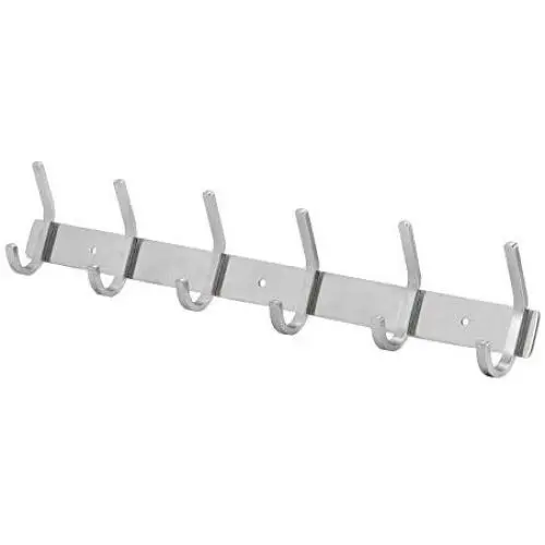 Bosszi sus 304 Coat Rack with 6 Hooks, Wall Hangers for Clothes and Great Wall Hanger for Bedroom, Bathroom, Foyer, Hallway, Brushed Finish Bosszi sus 304 Coat Rack with 6 Hooks, Wall Hangers for Clothes and Great Wall Hanger for Bedroom, Bathroom, Foyer, Hallway, Brushed Finish
