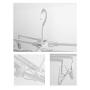HJYPYJ Magic Hanger,Portable PP Folding Hanger,with Clip Space-Saving Organizer Hangers, Windproof/Random Color / 3 pcs
