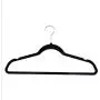 60 PCS Non Slip Velvet Clothes Suit Pants 4 colors the Shape Suit/Shirt/Pants Hangers Multicolor