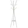 Zmsdt Coat Rack Metal Coat Rack Office Home Bedroom Hanger Clothes Scarf Hat Coat Rack (Color : Gray)