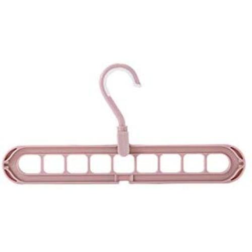 Yuqianjin (4 Pieces) Space Saving Clothes Hangers -Creative Multi-Function Hangers Home Balcony Wardrobe Magic Storage Rotating Anti-Slip Drying Rack (Color : Pink) Yuqianjin (4 Pieces) Space Saving Clothes Hangers -Creative Multi-Function Hangers Home Balcony Wardrobe Magic Storage Rotating Anti-Slip Drying Rack (Color : Pink)
