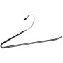 Pant Hangers 10 Packs, Royalhanger Metal Open Ended Hangers Skirt Hanger Strong Durable Space Saving Jeans Trouser Hangers with Non Slip Rubber Coating