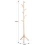 Greensen Coat Racks Free Standing Hall Tree Hatrack Coat Rack Stand, Wood Coat Hanger Tree with 8 Heavy Duty Hooks for Hats Clothes Suits Handbags Umbrella in Entryway Hallway Bedroom Office Use Greensen Coat Racks Free Standing Hall Tree Hatrack Coat Rack Stand, Wood Coat Hanger Tree with 8 Heavy Duty Hooks for Hats Clothes Suits Handbags Umbrella in Entryway Hallway Bedroom Office Use