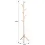 Greensen Coat Racks Free Standing Hall Tree Hatrack Coat Rack Stand, Wood Coat Hanger Tree with 8 Heavy Duty Hooks for Hats Clothes Suits Handbags Umbrella in Entryway Hallway Bedroom Office Use Greensen Coat Racks Free Standing Hall Tree Hatrack Coat Rack Stand, Wood Coat Hanger Tree with 8 Heavy Duty Hooks for Hats Clothes Suits Handbags Umbrella in Entryway Hallway Bedroom Office Use