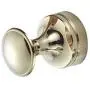 LIOOBO Brass Wall Hook Decorative Robe Coat Hook Bathroom Towel Hanger Closet Clothes Hat Hanging Rack for Kitchen Home (Golden)