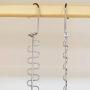 TOPBATHY 2pcs Clothes Hangers Closet Organizer 12 Holes Magic Space Saving Hangers Coats Jeans Shirts Hook for Closet Wardrobe