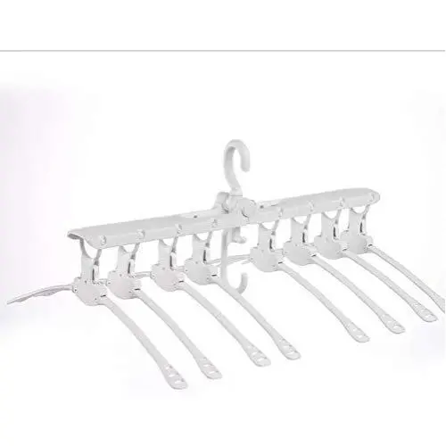 Candora Magic Clothes Hanger Telescopic Multi-Function Folding Drying Rack Saves Space Candora Magic Clothes Hanger Telescopic Multi-Function Folding Drying Rack Saves Space