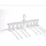Candora Magic Clothes Hanger Telescopic Multi-Function Folding Drying Rack Saves Space Candora Magic Clothes Hanger Telescopic Multi-Function Folding Drying Rack Saves Space