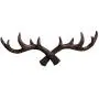 Antlers Wall Mounted Coat Hooks Vintage Rustic Cast Iron Deer Clothes Hanger for Coat Rack, Key Holder, Hat Hanger, Bath Room Wall Hanger(Dark) Antlers Wall Mounted Coat Hooks Vintage Rustic Cast Iron Deer Clothes Hanger for Coat Rack, Key Holder, Hat Hanger, Bath Room Wall Hanger(Dark)
