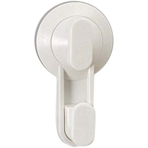 super1798 Wall Hook Kitchen Bathroom Powerful Vacuum Suction Cup Towel Clothes Hanger - White