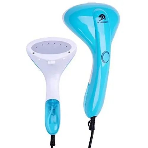 MLMLANT Handheld Hand Portable Fabric Garment Clothes Steamer Iron, Ironing Cloth Machine,1500W, 15s Fast Heat up, with 4 Removable Attachments for Travel,Home,Curtains Remove Wrinkles