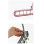 HJYPYJ Magic Hanger,Wardrobe Storage Rack,Multifunction Rotating The Hanger,Fold,Organizer Hanger Waterproof and Moisture Proof/Pink / 33.5x17