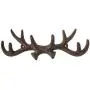 Comfify Vintage Cast Iron Deer Antlers Wall Hooks Antique Finish Metal Clothes Hanger Rack w/Hooks | Includes Screws and Anchors | in Rust Brown (Antlers Hook CA-1507-26) Comfify Vintage Cast Iron Deer Antlers Wall Hooks Antique Finish Metal Clothes Hanger Rack w/Hooks | Includes Screws and Anchors | in Rust Brown (Antlers Hook CA-1507-26)