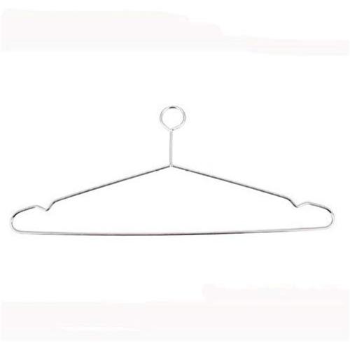10pcs Anti-Theft Stainless Steel Clothes Hanger with Security Hook Metal Clothing Hanger for Hotel Used Closet Organizer