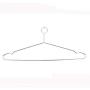 10pcs Anti-Theft Stainless Steel Clothes Hanger with Security Hook Metal Clothing Hanger for Hotel Used Closet Organizer