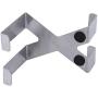 Weiy Over Door Hooks Stainless Steel Reversible Hooks Cupboard and Drawer Hooks Coat Hanger Wall Mounted Coat Rack Clothes Hat Hanger Closet Hooks for Door and Wall