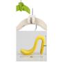 20Pcs Color Random Mini Flocking Clothes Hanger Hook Accessories Save Space Wardrobe Clothes Hanging Organizer Coat Hooks