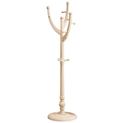 XIAOLONG Multifunctional Coat Rack Floor Solid Wood Hanger Simple Modern Clothes Rack Bedroom Living Room Floor Hanger