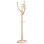 XIAOLONG Multifunctional Coat Rack Floor Solid Wood Hanger Simple Modern Clothes Rack Bedroom Living Room Floor Hanger