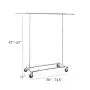 Richards Homewares Commercial Grade Garment Rack-Chrome Richards Homewares Commercial Grade Garment Rack-Chrome
