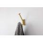 Hickory Hardware S077192-BGB Skylight Collection Coat & Hat Hook, Brushed Golden Brass