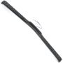 HANGERWORLD 20 Black 18inch Plastic Coat Jacket Clothes Garment Top Hangers with Non-Slip Arm Ridges