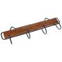 Wall Mounted Clothes Hanger 4 Hooks Hat Key Holder Laundry Coat Rack Hanging Storage Shelf for Home 5pcs Random Color