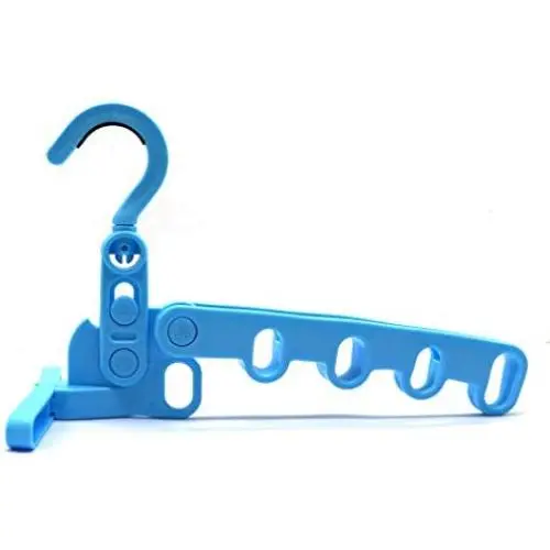 PWireless Folding Clothes Hanger, Portable Folding Clothes Hangers Travel Accessories Foldable Clothes Drying Rack 5-Hole Clothes Drying Hanger for Travel PWireless Folding Clothes Hanger, Portable Folding Clothes Hangers Travel Accessories Foldable Clothes Drying Rack 5-Hole Clothes Drying Hanger for Travel