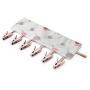 Portable Socks Dry Cloth Pendant Rack Clothing Rack Stand Cutter Business Travel Folding Cloth Hanger Clips Clothes Hook Dryer,Beige,6