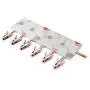 Portable Socks Dry Cloth Pendant Rack Clothing Rack Stand Cutter Business Travel Folding Cloth Hanger Clips Clothes Hook Dryer,Beige,6