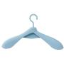 10pcs Random Color Thicken Wide Shoulder Plastic Clothes Hanger Wardrobe Closet Plastic Scarf Clothes Hangers Hangers Storage Racks Decoration