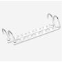 10PCS Eco-Friendly Metal Space Saving Hanger for Clothes Kids Hangers Multi-Functional Closet Folding Clothing Hanger