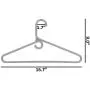 Neaties American Made Gray Super Heavy Duty Plastic Hangers, Plastic Clothes Hangers Ideal for Everyday Use, Clothing Standard Hangers, 36pk Neaties American Made Gray Super Heavy Duty Plastic Hangers, Plastic Clothes Hangers Ideal for Everyday Use, Clothing Standard Hangers, 36pk