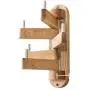JCRNJSB Shelf, Nordic Minimalist Bedroom Solid Wood Oak Rotating Clothes Hanger Hook Wall Hanger Coat Rack Hanger 30255cm Can be stored removable Shelf Shelf Book shelf JCRNJSB Shelf, Nordic Minimalist Bedroom Solid Wood Oak Rotating Clothes Hanger Hook Wall Hanger Coat Rack Hanger 30255cm Can be stored removable Shelf Shelf Book shelf