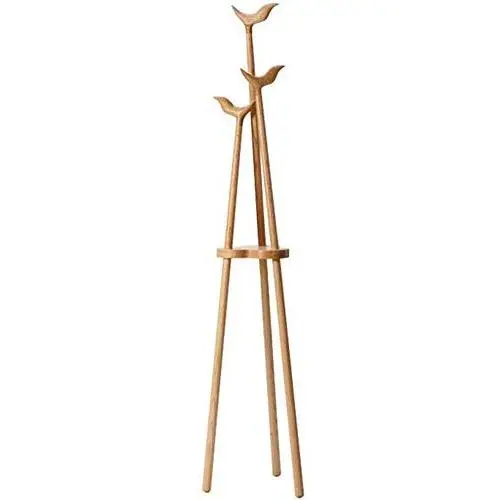 Cxjff Floor Standing Coat Rack Clothes Hat Stand Hanger 6 Hooks Solid Wood Creative, Log Colors, 40x40x185CM (Color : Log Color) Cxjff Floor Standing Coat Rack Clothes Hat Stand Hanger 6 Hooks Solid Wood Creative, Log Colors, 40x40x185CM (Color : Log Color)