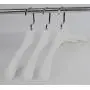 8pcs 38cm Thick Wide Shoulder White Plastic Clothes Hanger for Coats Garment and Fur 8pcs 38cm Thick Wide Shoulder White Plastic Clothes Hanger for Coats Garment and Fur