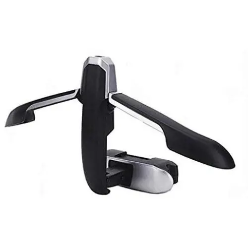 HAKRT Hanger Fashion Car Coat Hanger ABS+Metal Suit Slip Jacket Auto Back Seat Clip Holder Hanger for Clothes Bag in Car
