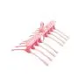 hefeilzmy Portable Folding Retractable Non-Slip Closet Storage Organizer Hanger 360° Rotatable Hanger for Outdoor Drying Clothes (Pink) hefeilzmy Portable Folding Retractable Non-Slip Closet Storage Organizer Hanger 360° Rotatable Hanger for Outdoor Drying Clothes (Pink)
