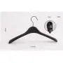 Black Thick Wide Shoulder Plastic Clothes Hanger Decoration for Coats Jacket and Fur 10 Pieces Black Thick Wide Shoulder Plastic Clothes Hanger Decoration for Coats Jacket and Fur 10 Pieces
