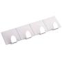 Vivian 3M Self Adhesive Bathroom Towel Hook Stainless Steel Wall Hooks Clothes Hangers Holder 8PCS