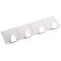 Vivian 3M Self Adhesive Bathroom Towel Hook Stainless Steel Wall Hooks Clothes Hangers Holder 8PCS Vivian 3M Self Adhesive Bathroom Towel Hook Stainless Steel Wall Hooks Clothes Hangers Holder 8PCS