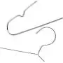 10pcs 45cm Super Strong Stainless Steel Metal Wire Hangers Clothes Hangers, Coat Hanger, Suit Hanger