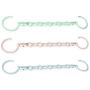 5 Holes Support Circle Clothes Hanger Clothes Drying Racks Multifunction Plastic Scarf Clothes Hanger Hangers Storage Rack 10pcs Random Color