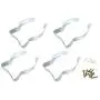 Taytools 467108 Wall Mounted Bracket/Hanger for 4 Inch Dust Collector Hose, Fittings or PVC. Range 3-1/2 to 5 Inches Diameter, Spring Loaded, Set of 4 Taytools 467108 Wall Mounted Bracket/Hanger for 4 Inch Dust Collector Hose, Fittings or PVC. Range 3-1/2 to 5 Inches Diameter, Spring Loaded, Set of 4