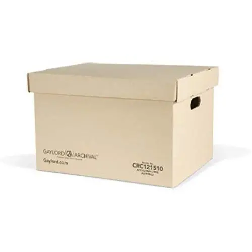 Gaylord Archival Record Storage Cartons (5-Pack) Gaylord Archival Record Storage Cartons (5-Pack)
