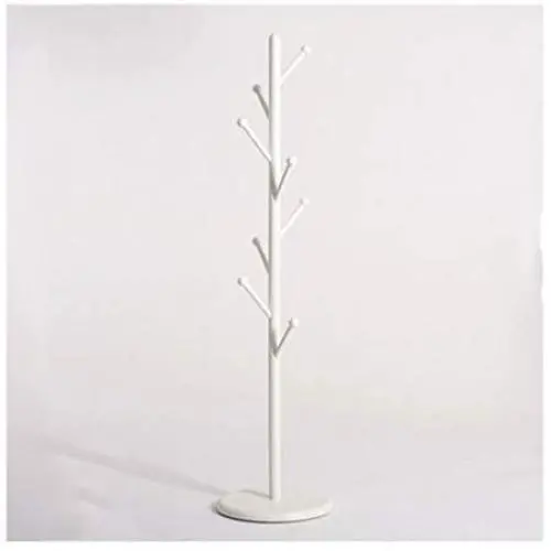 DZWLYX Solid Wooden Coat Rack Entryway Hall Bedroom Stand Tree Rack 72.4x17.7inch for Clothes Hat Handbag Jacket Scarf Hanger 8 (Color : Style 5)
