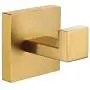 Bath Towel Hook, Aomasi SUS304 Stainless Steel Square Robe Hook Utility Coat Clothes Hanger for Bathroom Kitchen Home Storage Wall Mount, Brushed Gold Bath Towel Hook, Aomasi SUS304 Stainless Steel Square Robe Hook Utility Coat Clothes Hanger for Bathroom Kitchen Home Storage Wall Mount, Brushed Gold